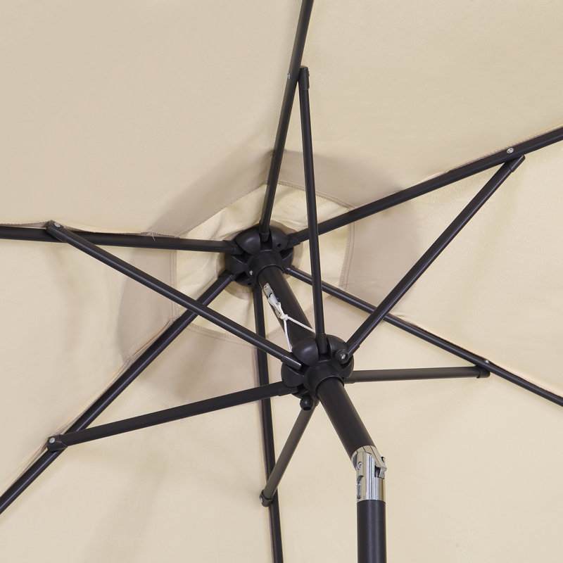 90'' Tilt Market Umbrella, Khaki