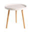 Davina Round Lipped Accent Side Table-2137834834