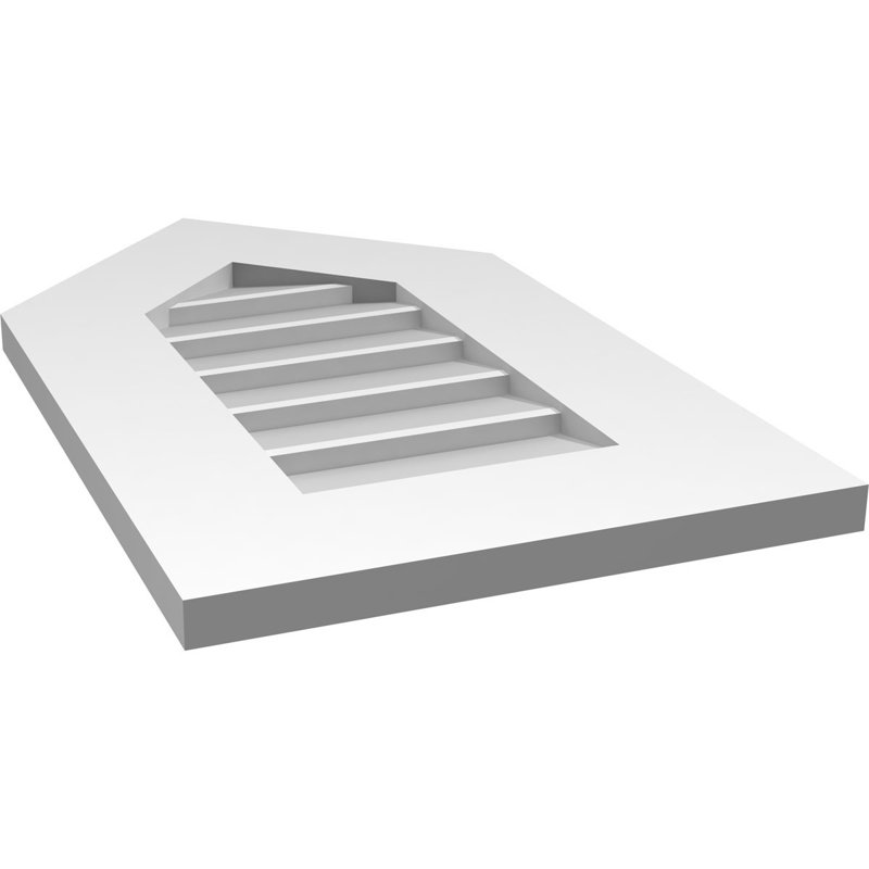 Ventilateur à pignon en uréthane non-fonctionnel Signature, H 24 po x l 14 po x P 1 po