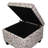 18.75" Tall Storage Ottoman, Kids Print