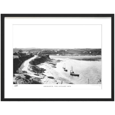 Abersoch, The Estuary 1894 - Single Picture Frame Print
