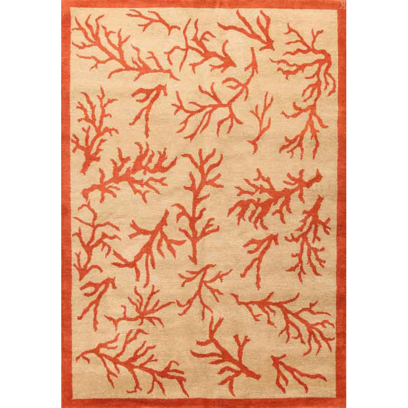 Floral Area Rug, Rectangle 10' x 14'