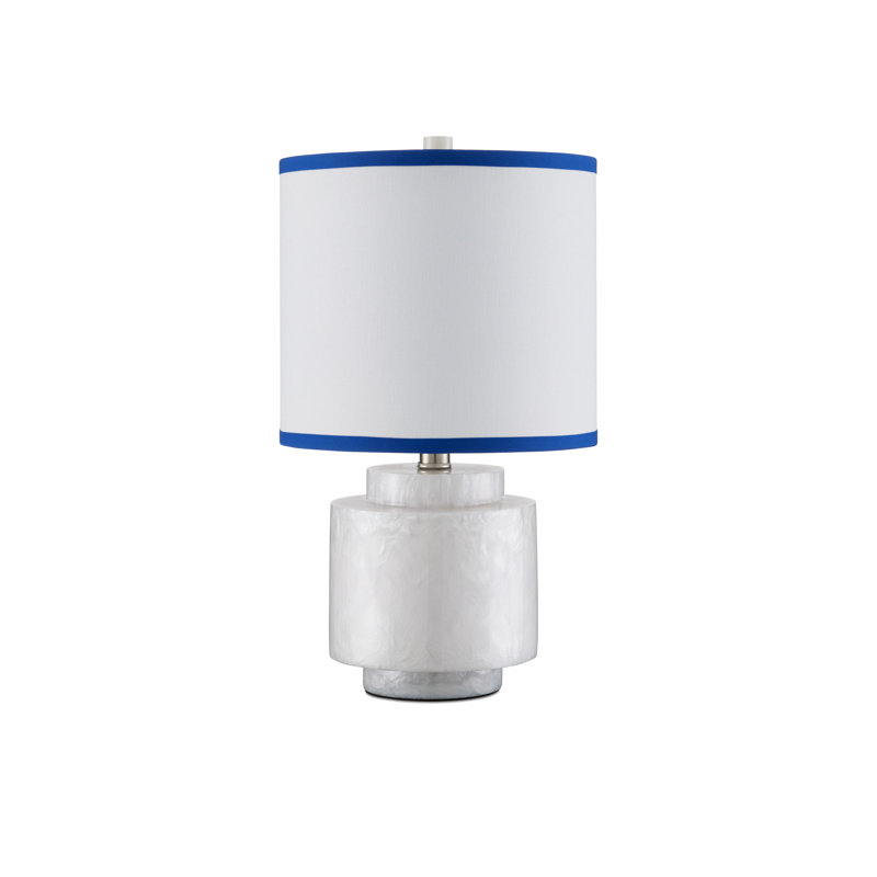 Lampe de table Beryl, Tourbillon blanc