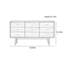 Table de buffet multifonctionnelle de style japonais