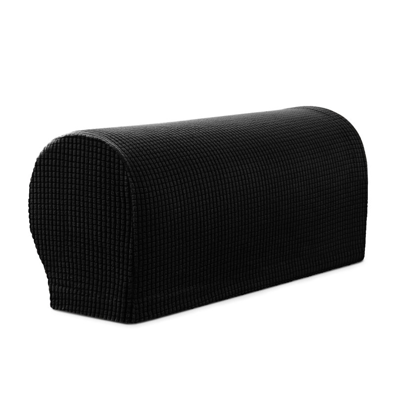 Box Cushion Sofa Slipcover, Black