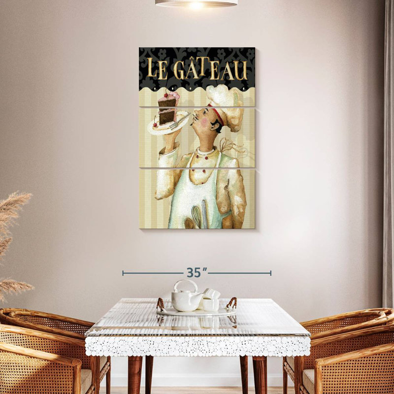 Yarlin Chef's Masterpiece IV, 45" H x 28" W