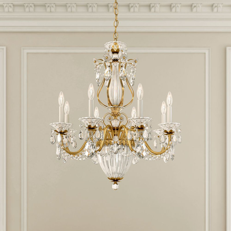 Bagatelle 11 - Light Chandelier, Etruscan Gold, Spectra Crystal