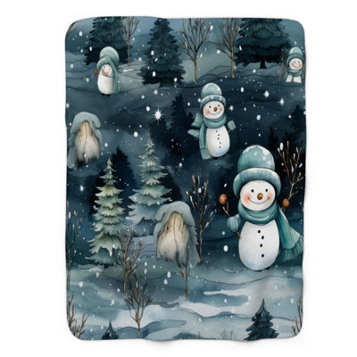 Snowman Joy - 1 pièce Sherpa Premium