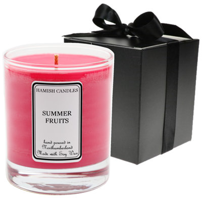 Glass Jar Candle with Holder