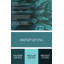 Tapis bleu aqua tissé à la machine-214731579
