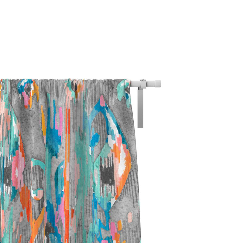 Semi Sheer Curtain Pair, 40" W x 82" L