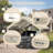 12X20 Ft Carport Canopy Replacement Cover, Carport Roof Cover Only (Frame Is Not Included)-118028416