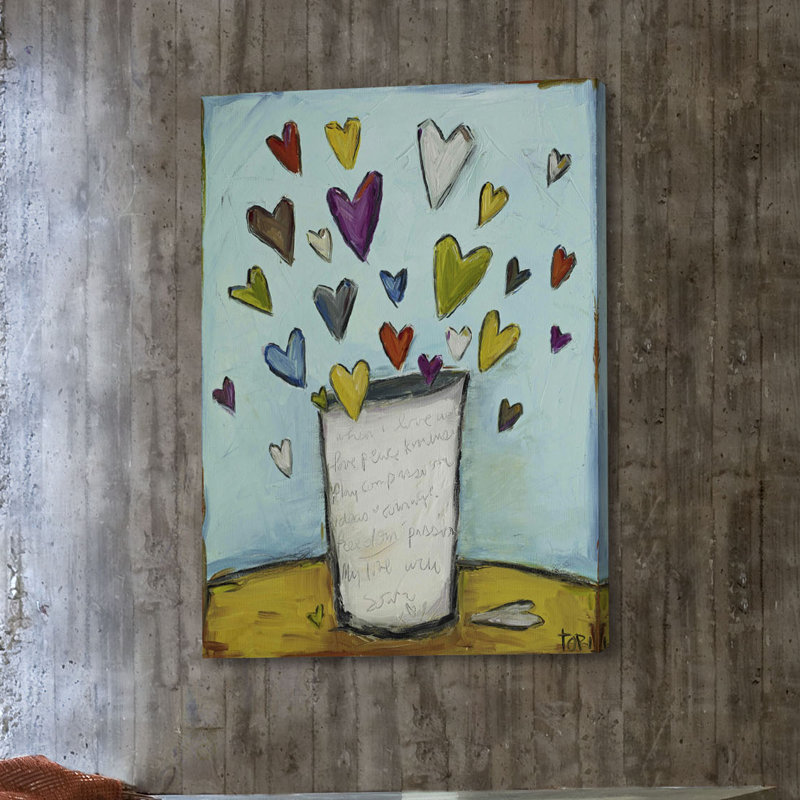 I Will Soar by Tori Campisi - Wrapped Canvas Painting, 152 cm H x 102 cm W