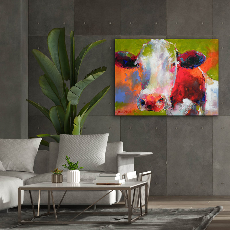 «Art Cow» par Richard Wallich, toile «Art Cow» par Richard Wallich