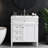 30" Bathroom Vanity with Single Sink Top, 2 Drawers & Tip-Out Drawer-1563658023