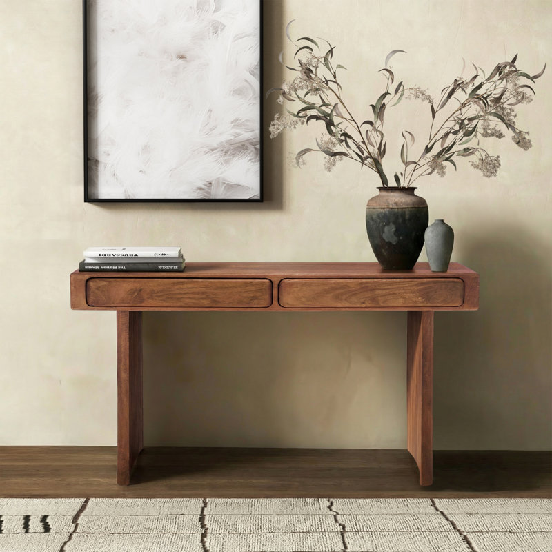 Finley 2 Drawer Wood Desk