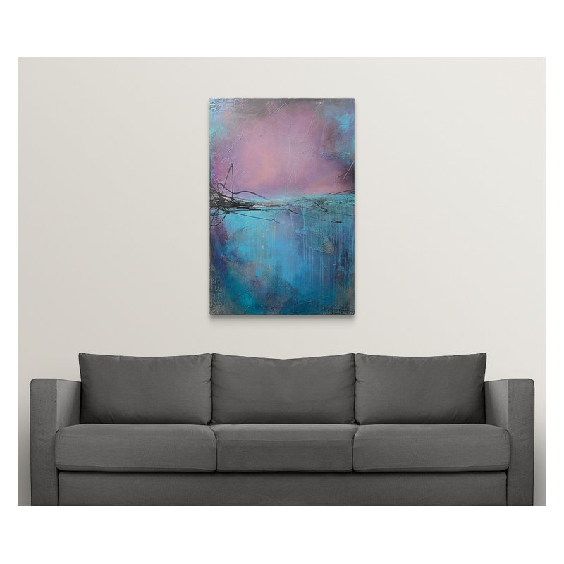 «Smugglers Cove» par Frisco, impression, H 60 po x l 40po x P 1,5 po, Toile