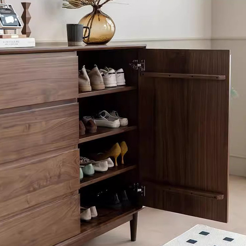 European style modern minimalist shoe cabinet