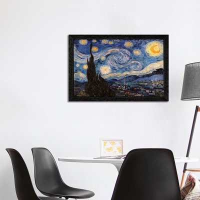 The Starry Night by Vincent Van Gogh - Print on Canvas
