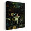 Top Of Right Panel From The Garden Of Earthly Delights Classic Surreal Spring Wildlife Wall Art Print by Hieronymus Bosch - Wrapped Canvas Print-941760555