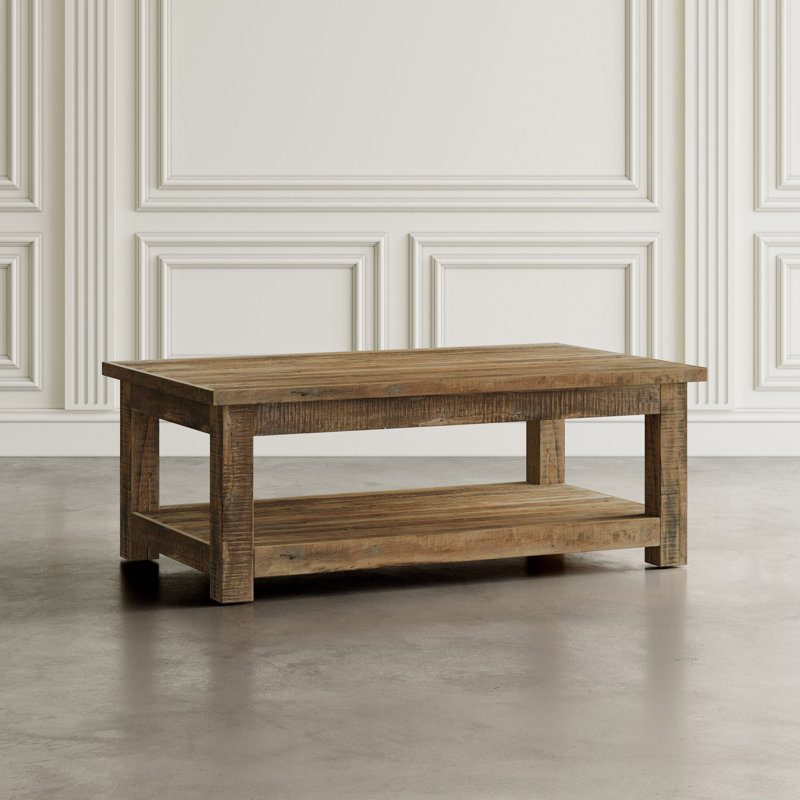 Lewis Solid Wood Single Coffee Table