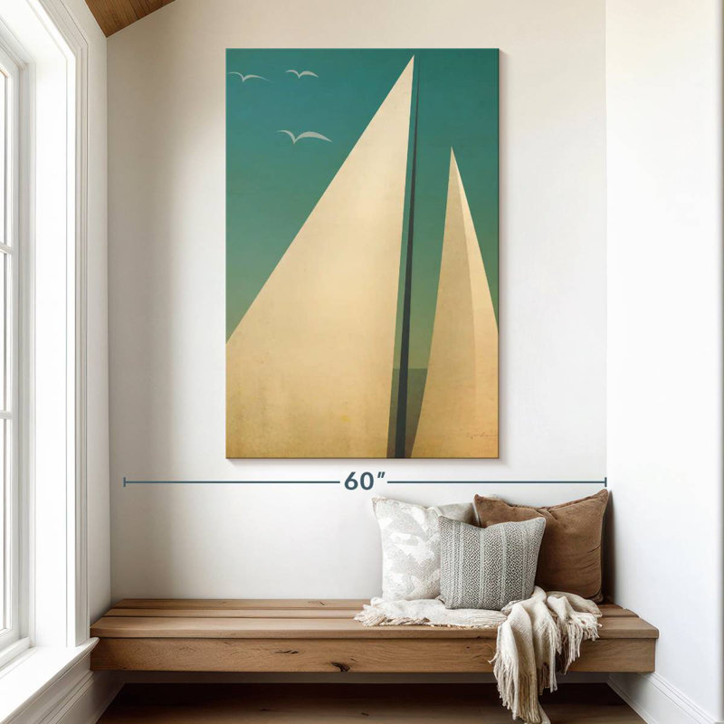 Aletra Sails I, 51" H x 34" W