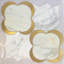 Water Jet 15" x 15" Marble Mosaic Tile