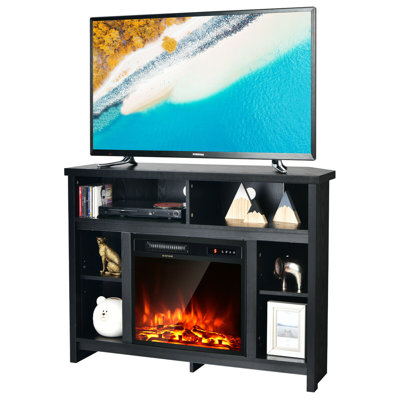 Meuble télé pour téléviseur de 48 po ou moins avec foyer