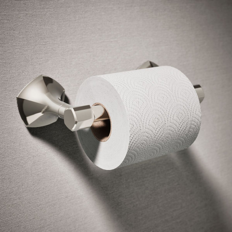 Porte-papier hygiénique pivotant Occasion, Nickel poli