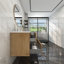 Meuble-lavabo mural simple 48 po-70056056