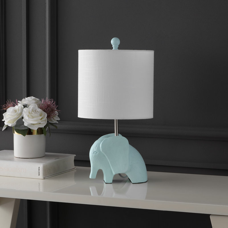 Alayn Resin Novelty Lamp, Turquoise