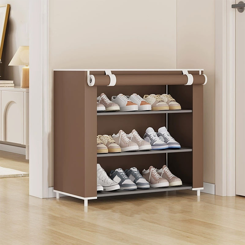 Shoe Storage Rack 4 Layer Shoe Rack Suitable For Closet Front Door Entrance Stackable Shoe Storage In Any Combination Space Saving Small Shoe Rack