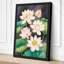 Lotus in Bloom Botanical - Wrapped Canvas-959177798-959177799