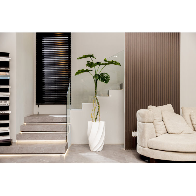 80'' Faux Philodendron Plant in Planter