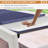 Outdoor Rust-Resistant Metal Chaise Lounge with Table-88989322