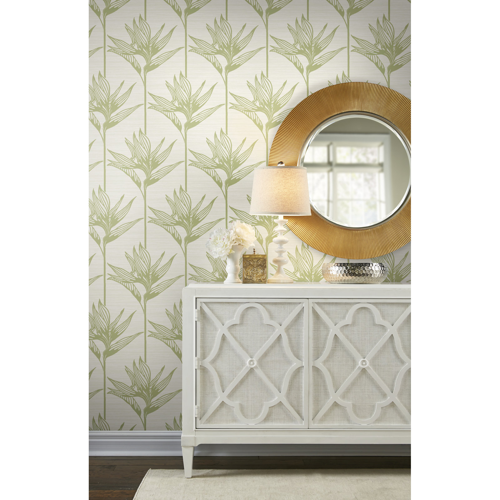 Boleyn Wallpaper Double Roll, Green