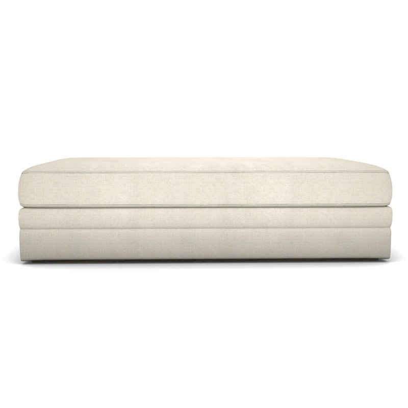 Boyden By Thom Ficilia Ottoman, Havana, Tuck Linen