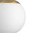 Medium Hanging Pendant Light with Opal Glass Globe-1633529938