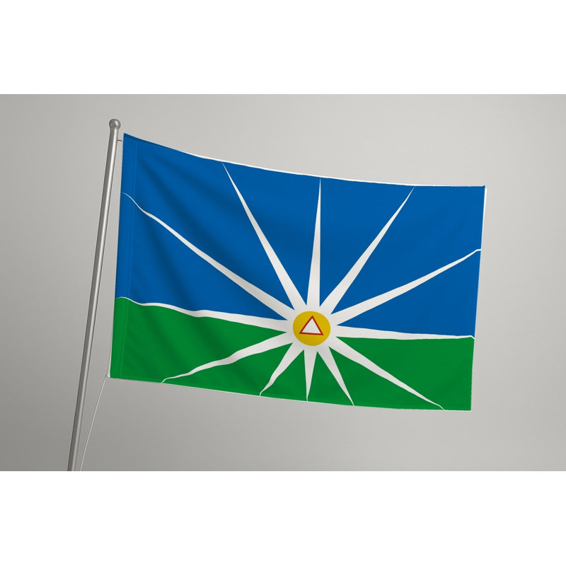Drapeau de la ville d'Uberlândia - drapeau extérieur