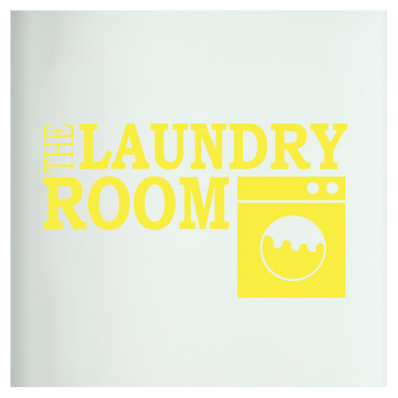 Wall Decal, Bright Yellow