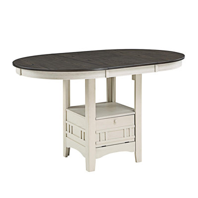 Louroukina Counter Height 42" Extendable Dining Table by Alcott Hill