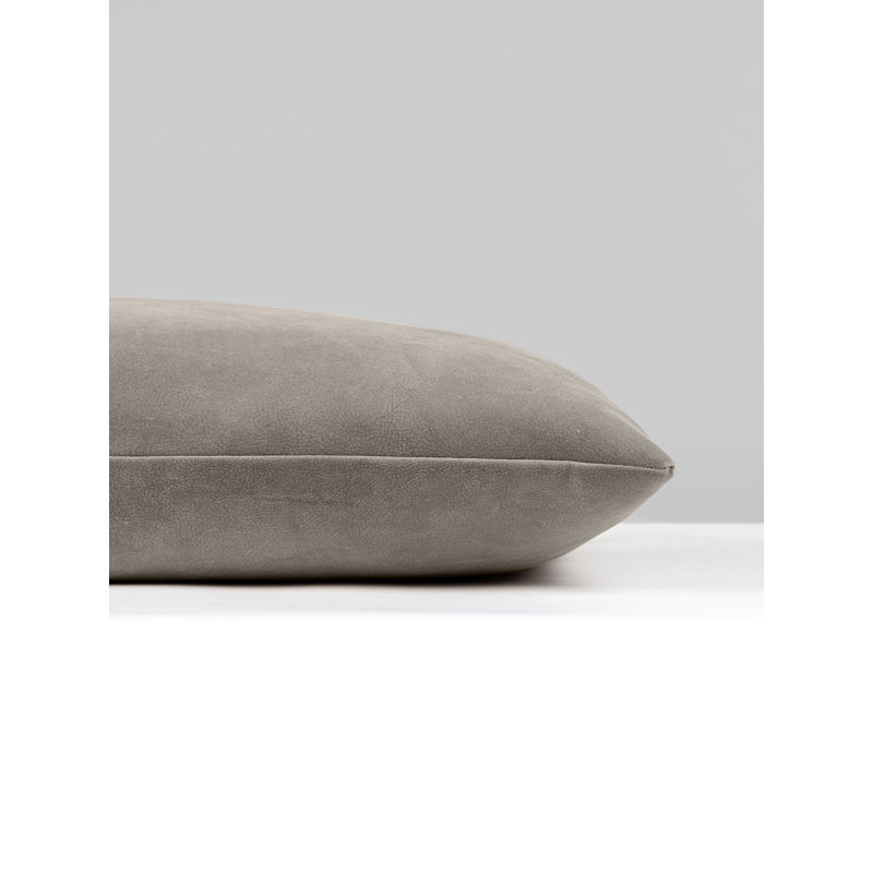 GEORGIA SUEDE PILLOW, Nickel