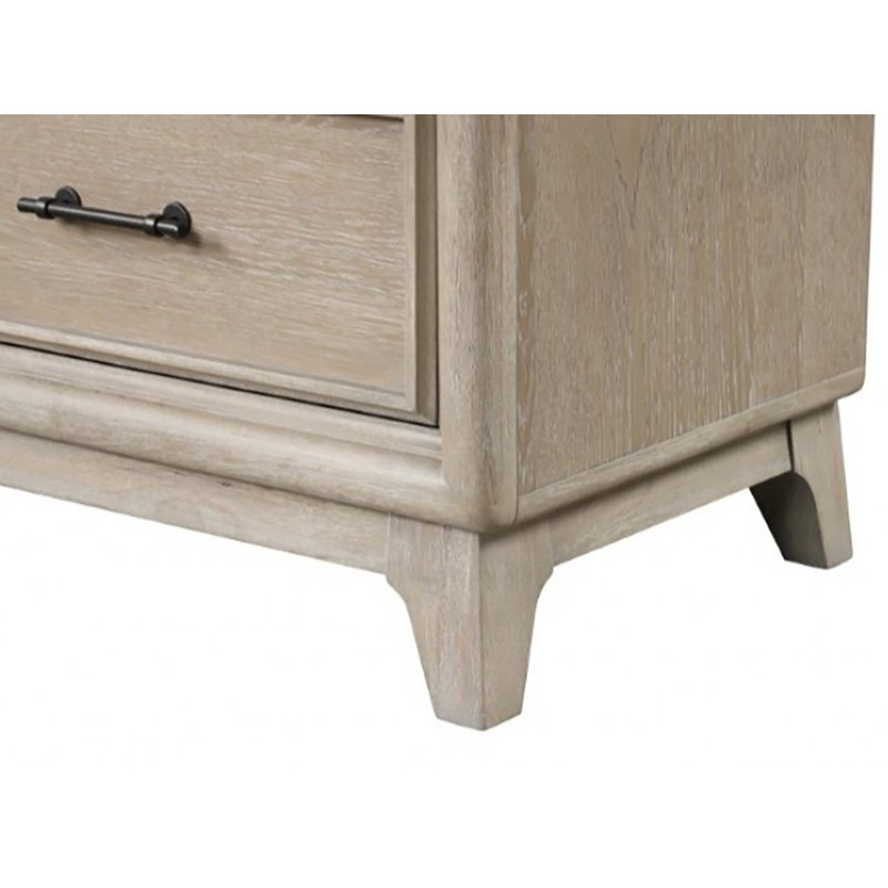 Table de chevet 2 tiroirs Kahtai
