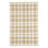 Tattersall Khaki Handwoven Indoor/Outdoor Rug