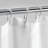 iDesign Rollerz Shower Curtain Hooks, Clear/Chrome