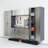 Astro Series 32 In. W X 28 In. H X 20 In. D Metal Wall Mounted Base Drawer Storage Cabinet