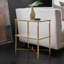 Modern History End Table