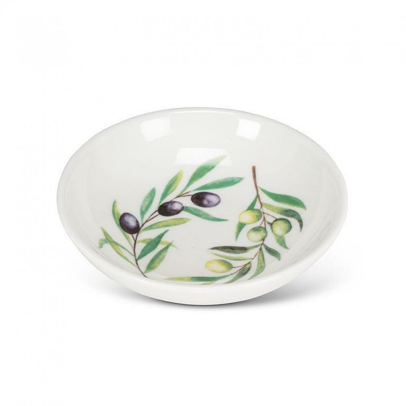 Small With Olive Branch Dish