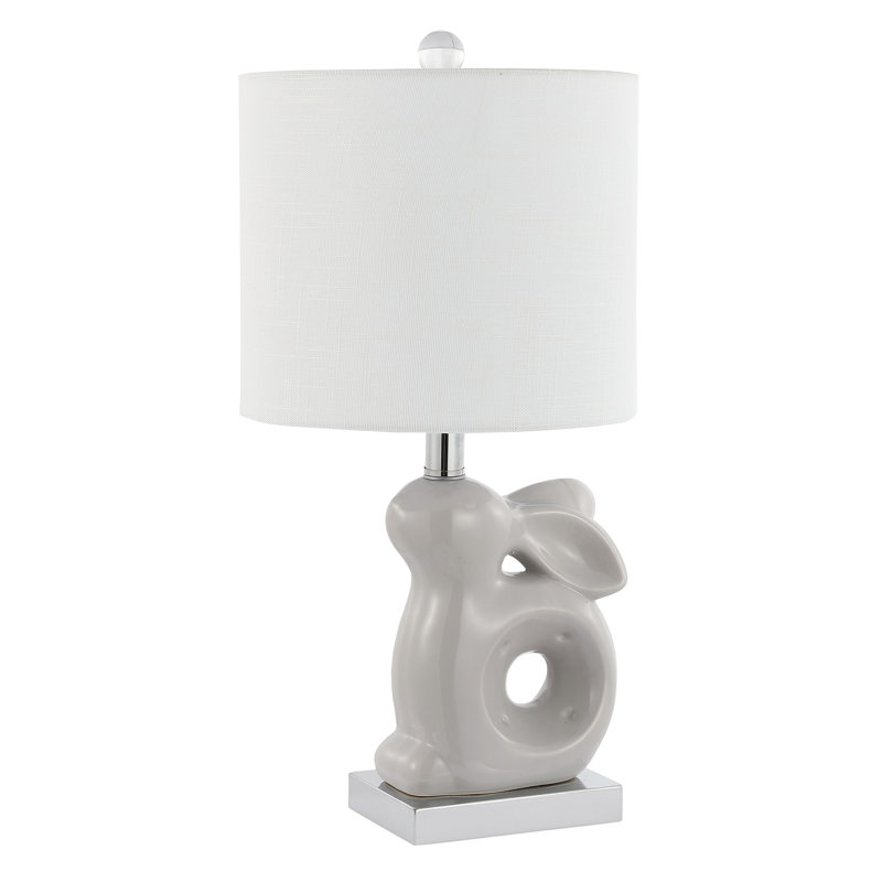 Lampe de table 19 po Bystrom Rabbit, Gris