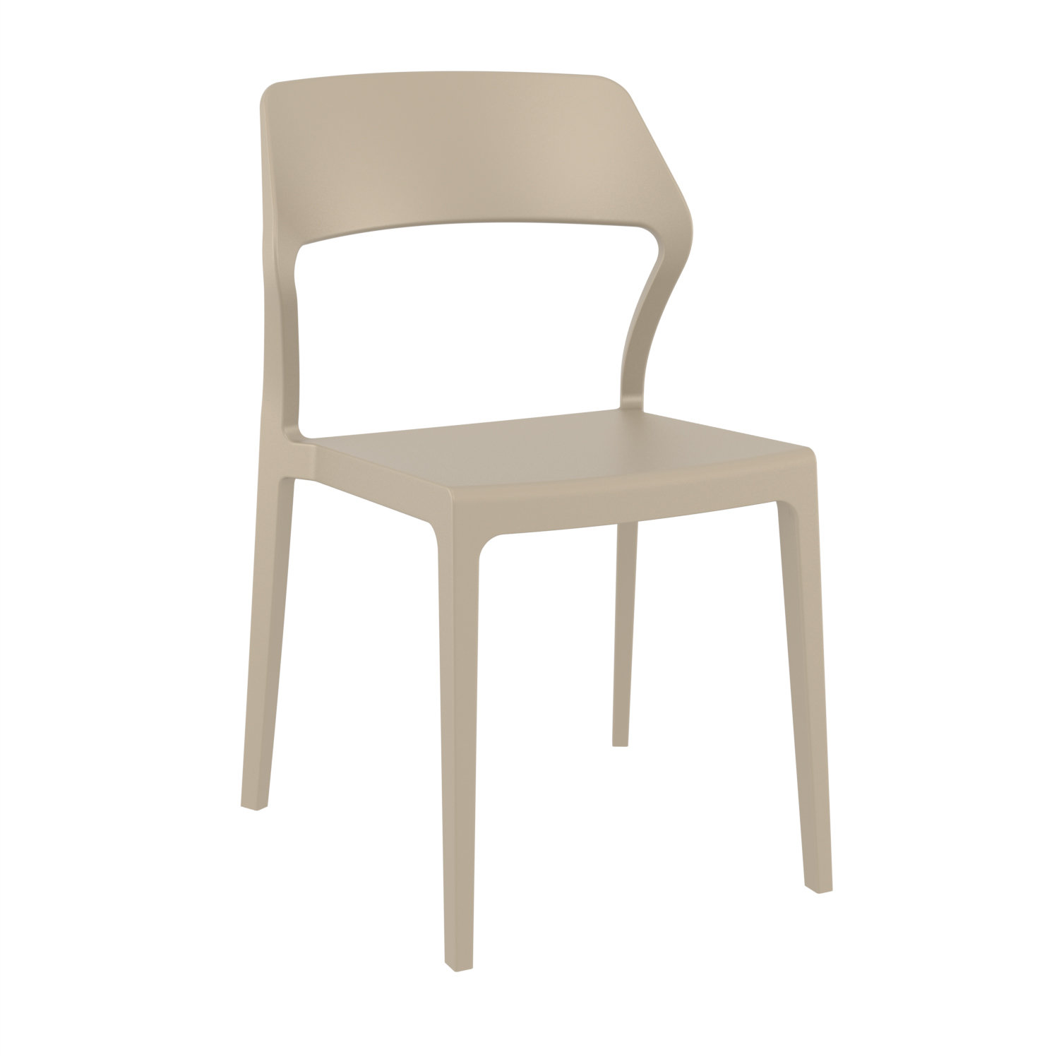 Farrah 24" Patio Bistro Set, Taupe